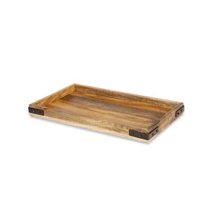 Antique Furniture Wooden Serving Tray for Decoration and Dining table Handcrafted tray for serving fruits