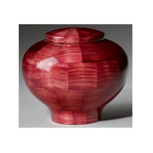 Funeral Supplies Mango Wood Cremation Urns for Human Ashes Available at Wholesale Prices from India