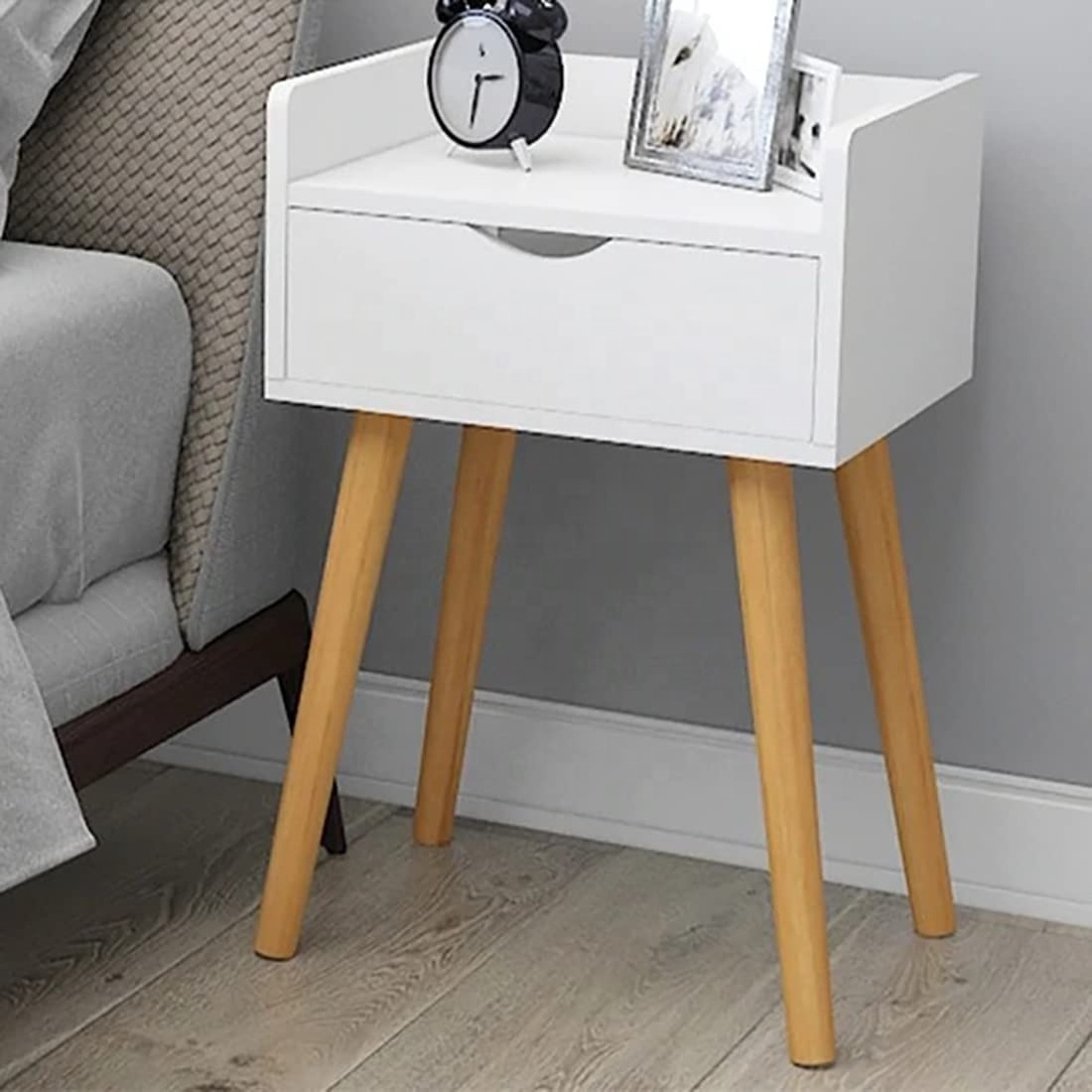 Nightstand for Living Room Small Space Furniture Wooden Furniture Kids Room Table