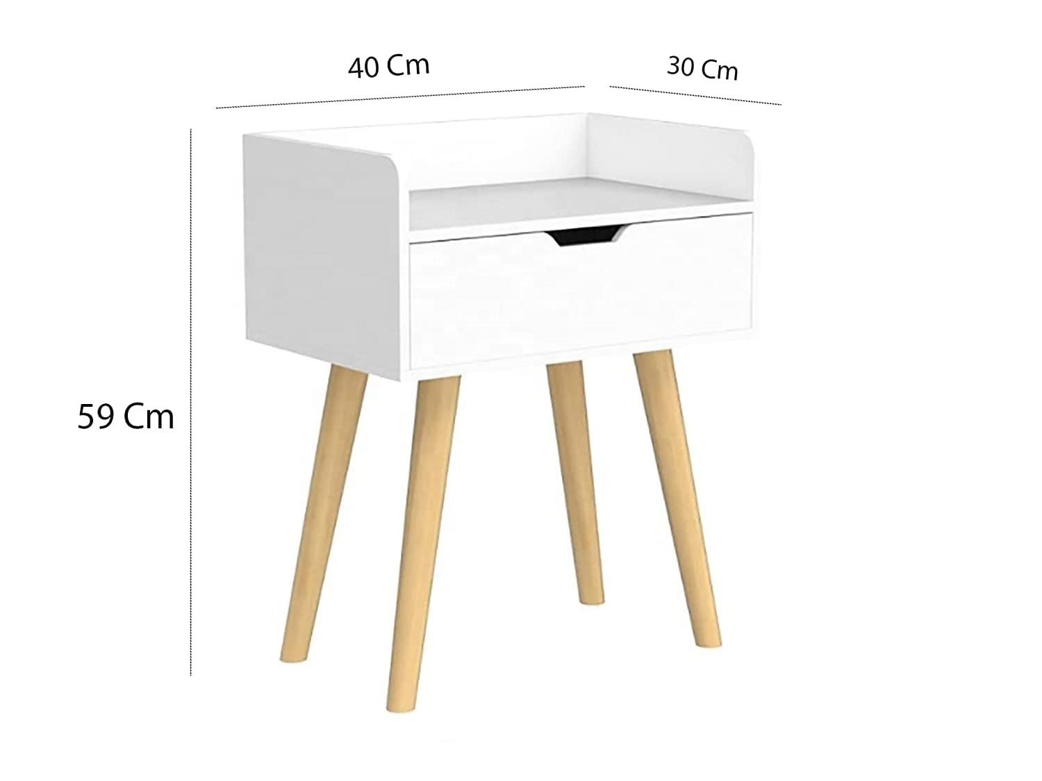 Nightstand for Living Room Small Space Furniture Wooden Furniture Kids Room Table