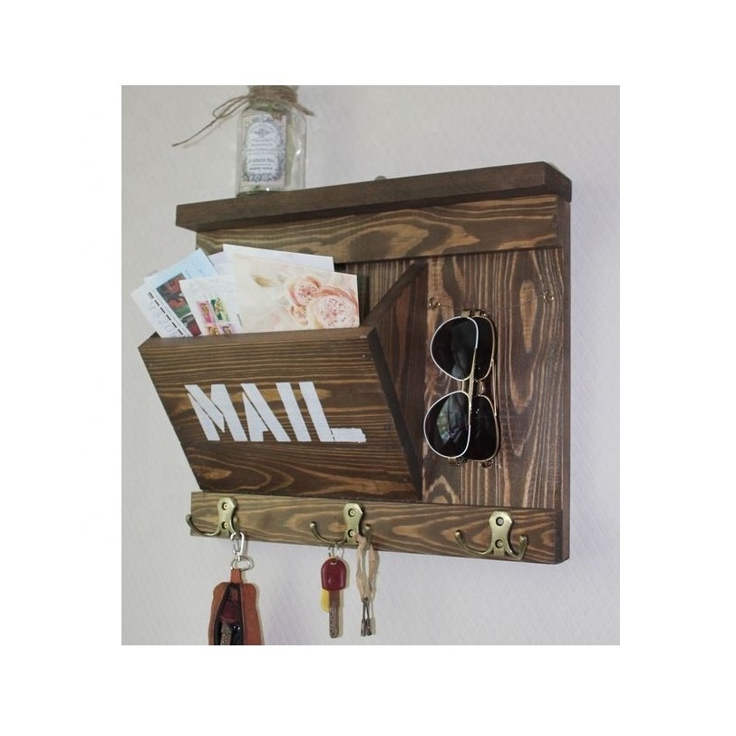 Wooden Wall Shelf Hanging Storage Furniture Solid Wood Mounted Wall Hanging Shelf Solid Wood Floating Shelves