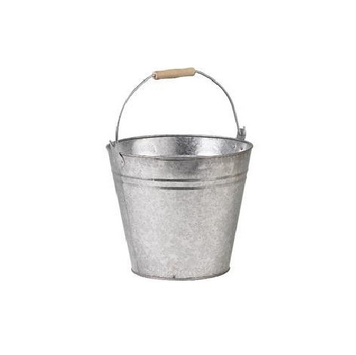 Galvanized Wine Cooler With Handle Large Champagne Chiller Beer Ice Bucket and Wine Tubs For Bar and Night Clubs