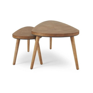 Furniture Nesting Tables Coffee Table Bunch Modern Design for Living Room Solid Round Coffee Table Wood