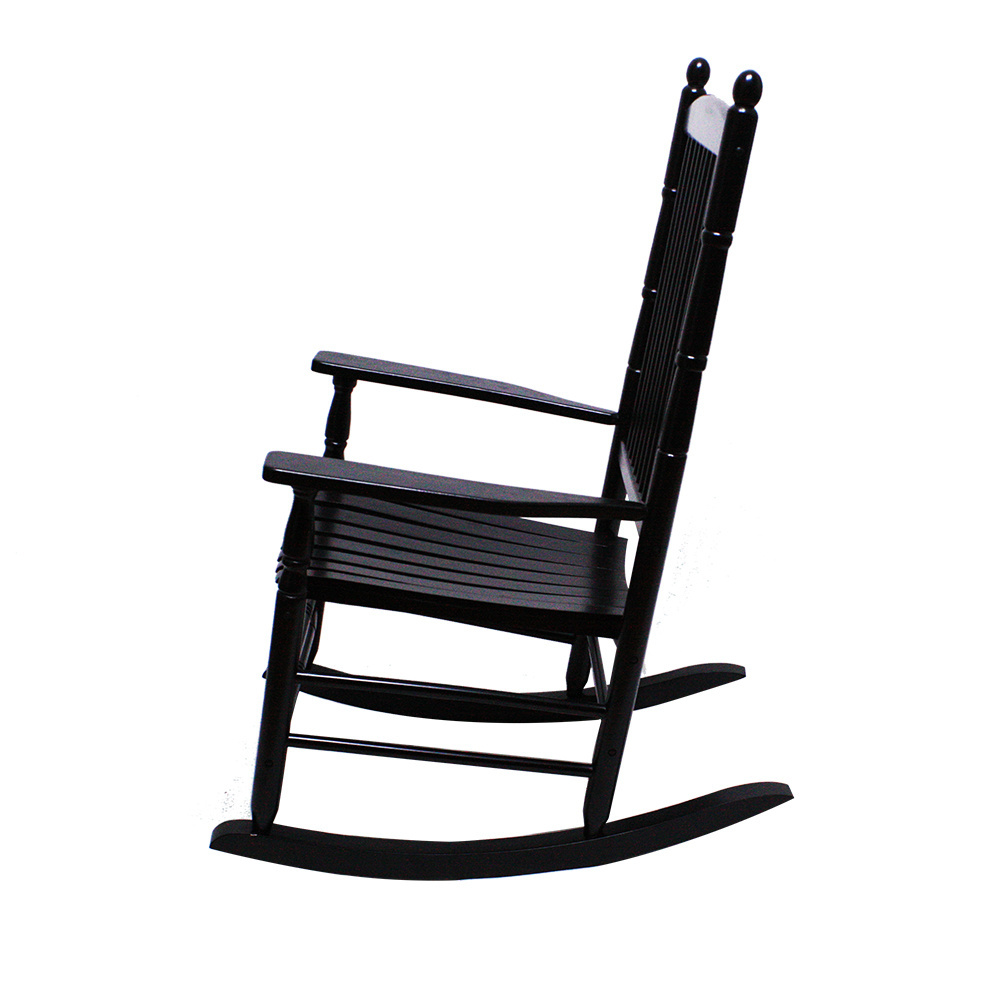 New Arrived Armrest Wood Rocking Chair Outdoor Furniture