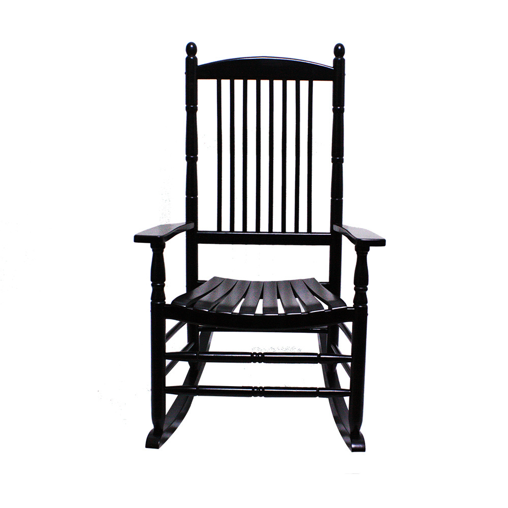 New Arrived Armrest Wood Rocking Chair Outdoor Furniture