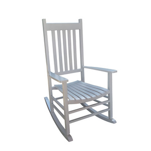 Outdoor Porch Rocking Chair Recliner Chair Wood Rocker