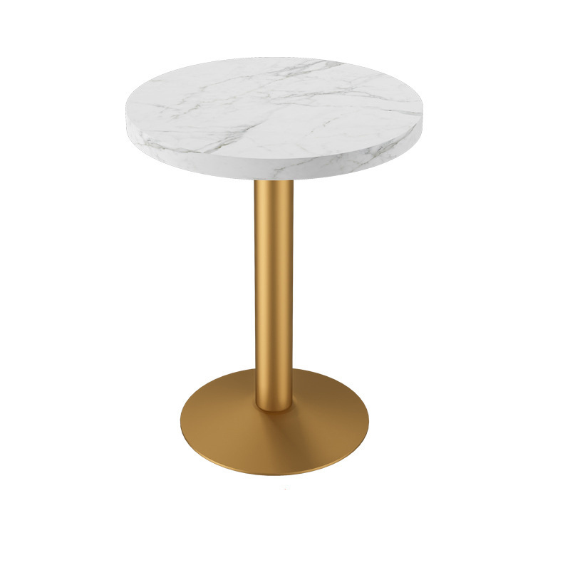 Wholesale Marble Desktop Coffee Shop Cafe Tables Dining Table Restaurant Furniture For Sale