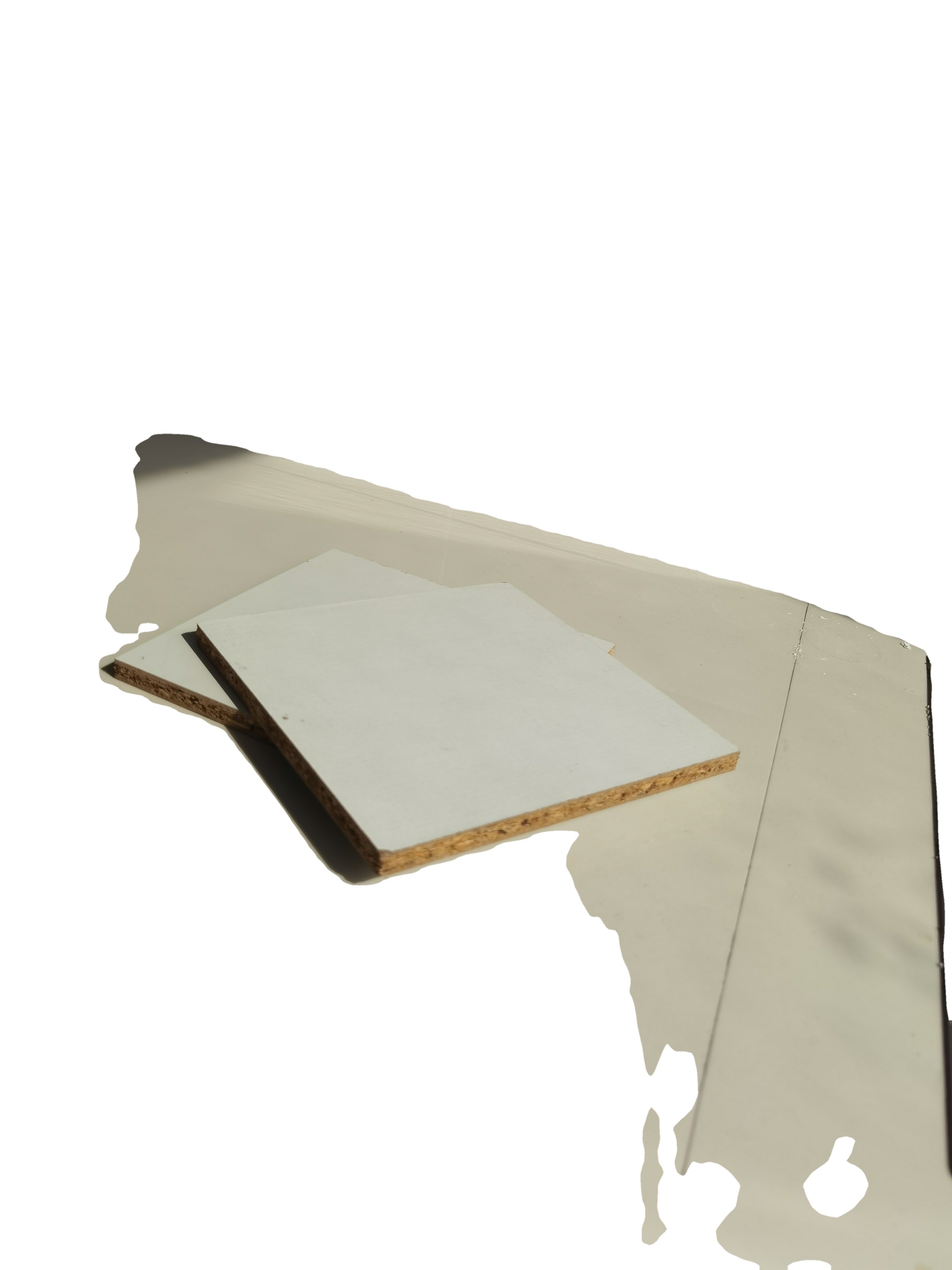 Factory Supply Price Particleboard High Glossy Faced Laminated Chipboard