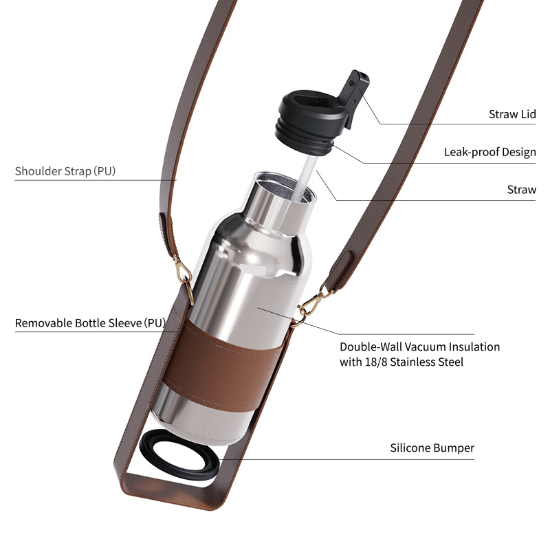 2024 Thermal Double Wall 304 Stainless Steel Vacuum Insulated Water ...