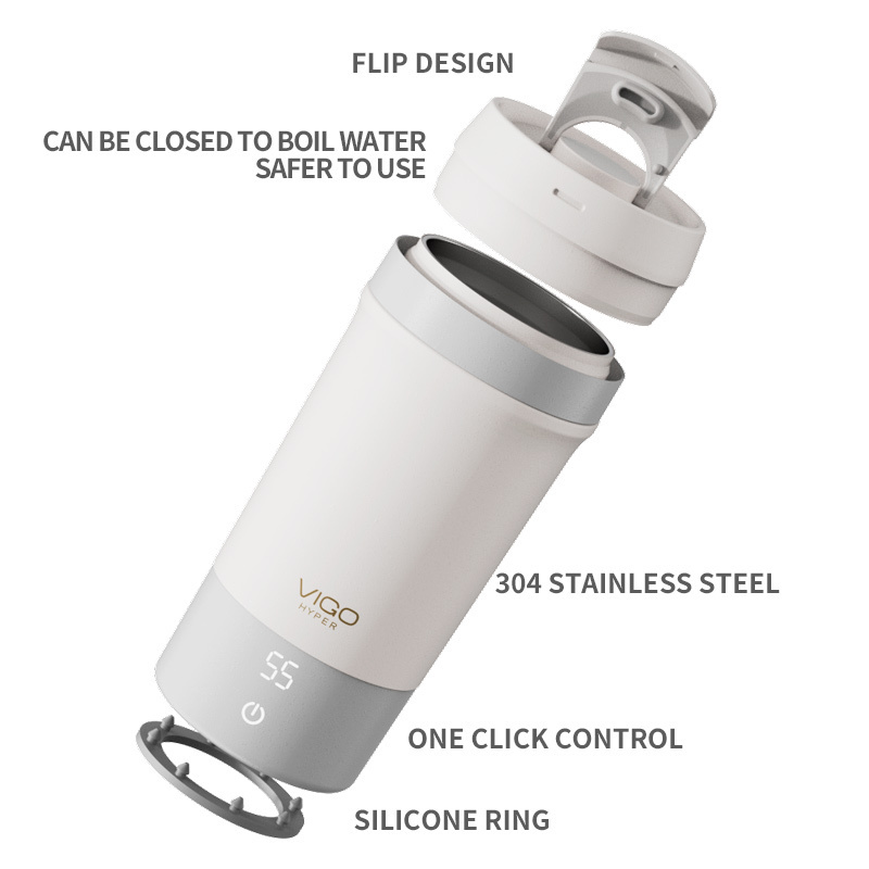 Novelties 2023 Vacuum Thermal Flask Smart Drinkware Coffee Thermos