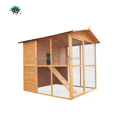 Large Outdoor Breathable Poultry Small Animal Cage Hen Houses Wood Chicken Coop