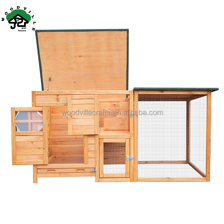 WoodVille Fir Wood Wooden Pet House Chicken Coop Extra Large Wooden Chicken Coop Pet Cage For Sale