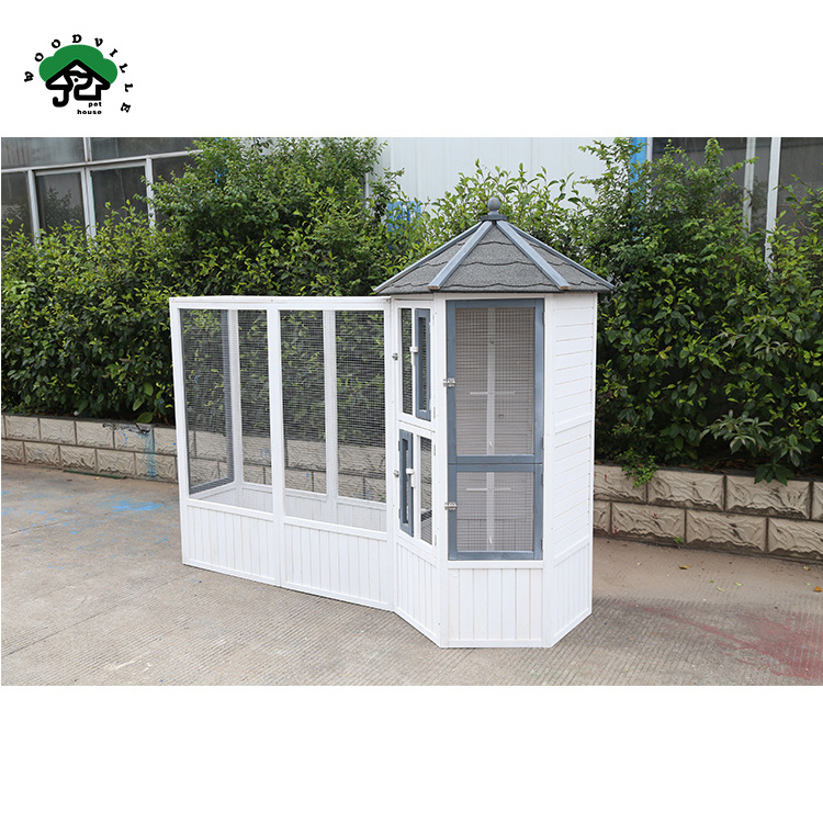 Custom outdoor large bird supply breathable mesh bird aviary bird cage for parrot