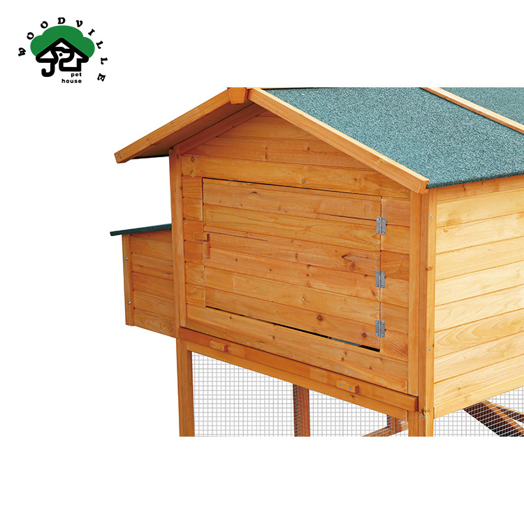 2023  Custom designed cheap wooden chicken coop for sale chicken coop large pet house