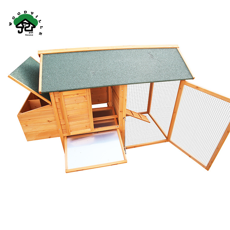 Factory Custom Design Chicken Coop with Waterproof Roof Chicken Coops for Hens