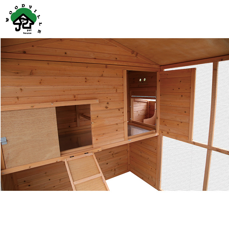 2023  Custom designed cheap wooden chicken coop for sale chicken coop large pet house