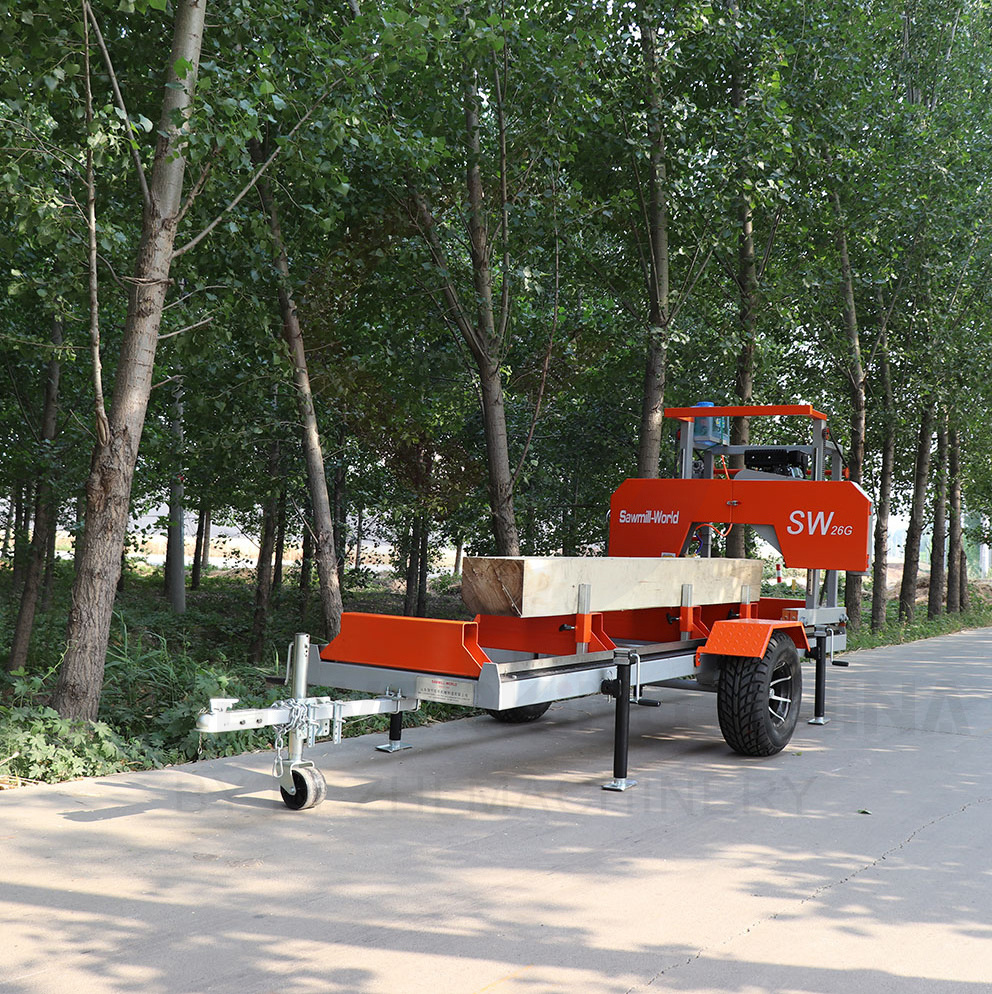 High Quality Hot Sale Bandsaw Mobile Saw Mill Portable Chainsaw Sawmill