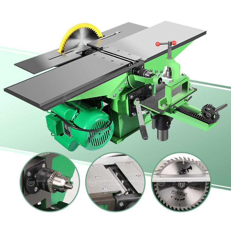 HZ507 Portable Mini 6 In 1 Multi Function Multifunction Sliding Table Saw Machine For Woodworking For Sale