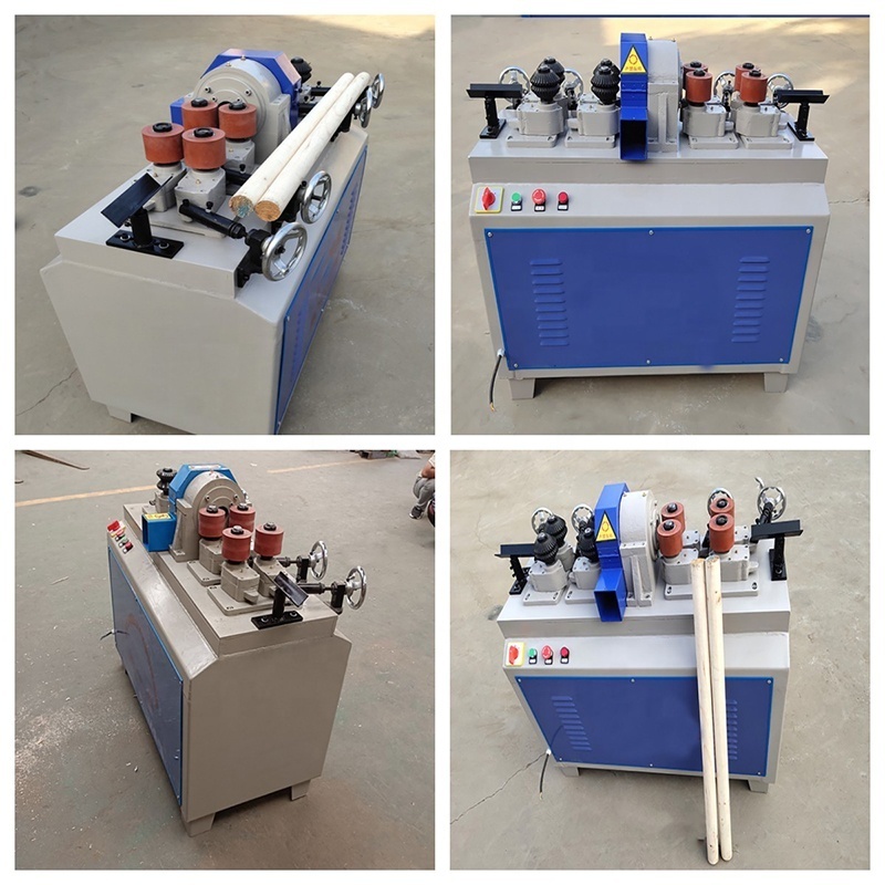 At A Loss Simple  Fast And Easy To Operate Wood Round Broom Stick Rod Making Milling Machine