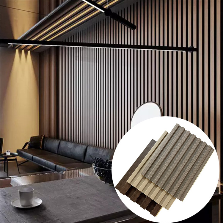 Fluted Wall Panel  Solid Wood Wall Board Easy to Install wallpaper/wall panels for House Decoration