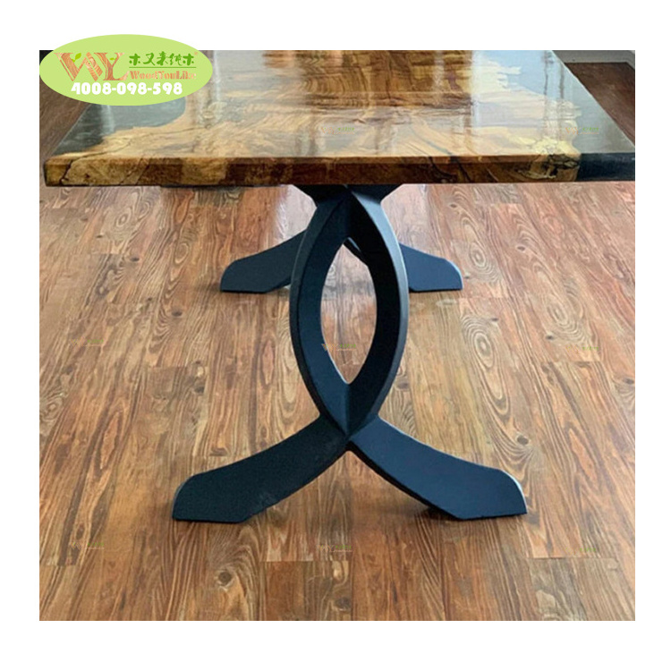 Custom Designs Special Metal Table Legs Industrial And Modern Beautiful Steel Bases