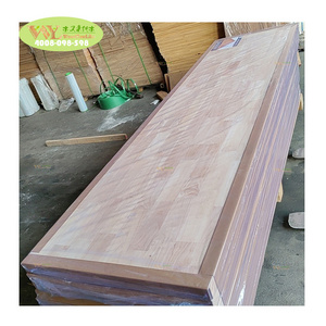 Rubberwood Solid Panel Rubber Wood FJL Board FJL Rubber Wood Countertop 244x635x38mm