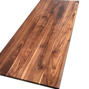 Usa Walnut Face Grain Kitchen Island Wood Butcher Block Countertop Customized Factory Price