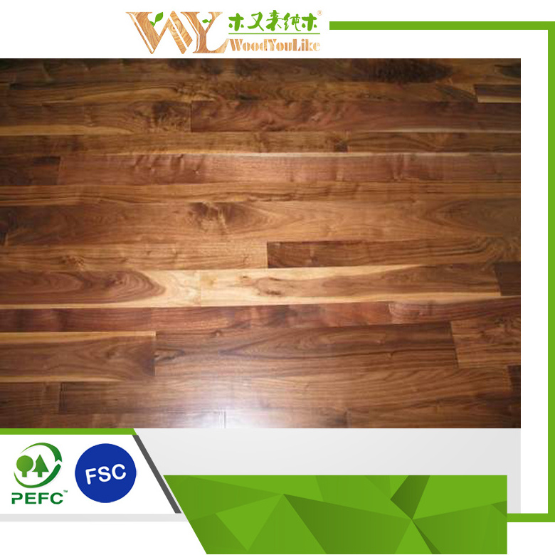 High Quality Luxurious Walnut/Rain Tree/Acacia  Floor Popular Solid Wood Flooring Indoor Wood Furniture