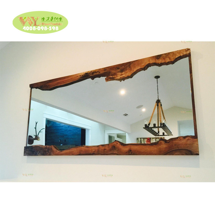 Room Decoration Wholesale Special Design Solid Wood Wall Mirror Frame