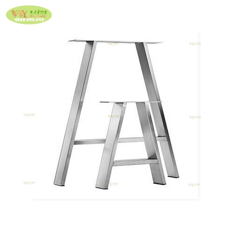 Modern Table Feet 304 Stainless Steel For Office Furniture /Table Solid Wood Table Legs/Adjustable Table Feet