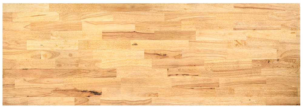 Oiled Rubber Wood Countertops Rubberwood Laminated Tops Rubber Wood Board /Table Top