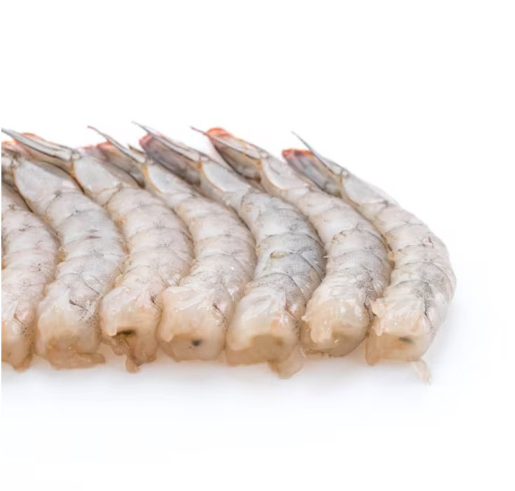 Frozen White Shrimp Wholesale Top Selling Seafood Vietnam Origin Raw Unpeeled Headless Frozen Vannamei Shrimp