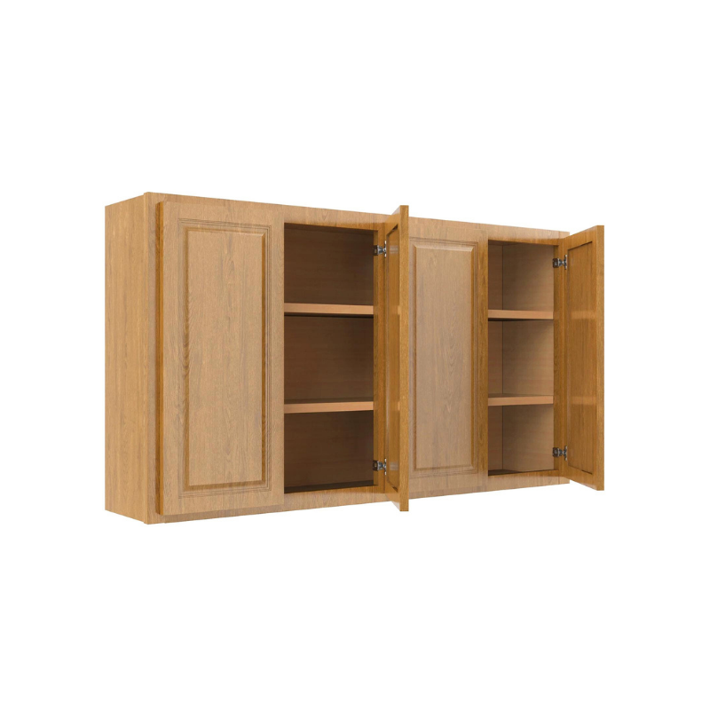 Classic Wood Furniture Kitchen Cabinet With Drawers Custom Design Kitchen Cupboard Wood DF Cabinet