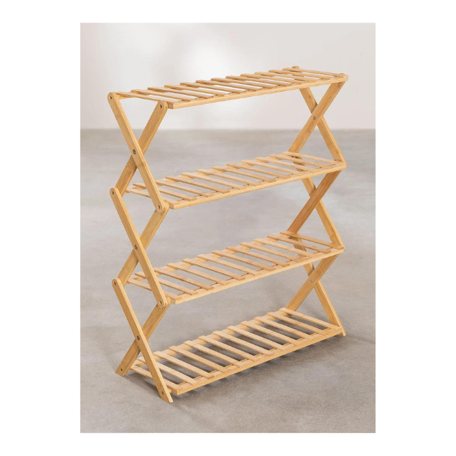 Quality Easy To Maintain Shoe Racks For Living Room With Guaranteed Best Bamboo Wooden Shoe Tower 3/4/5 Tiers