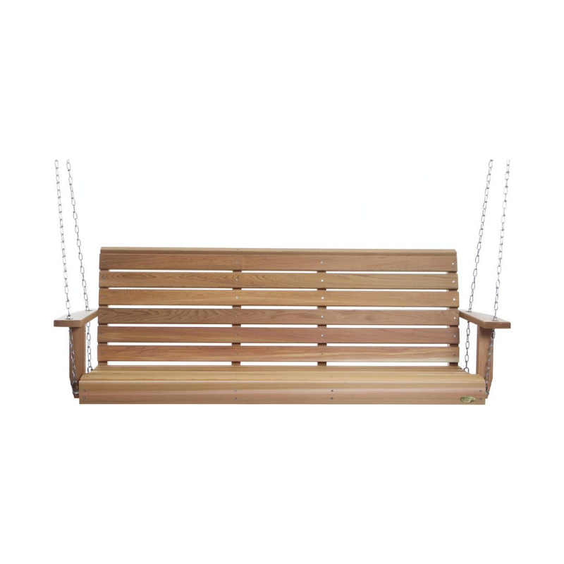 Wholesale Custom Outdoor Hanging Swing Seat For Kids Solid Wood Patio Swings Chair Garden Backyard