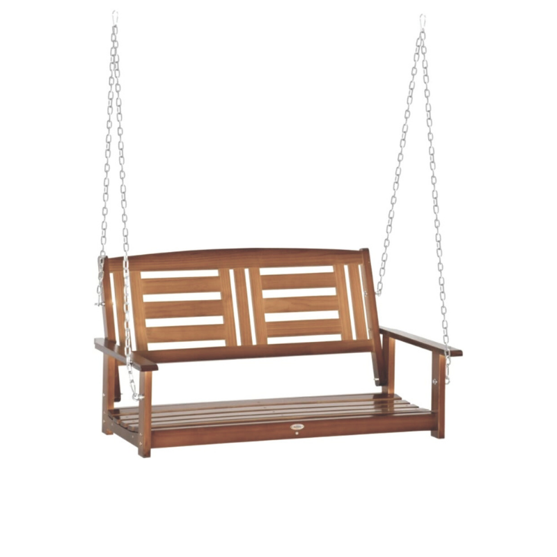 Hot Selling Hanging Swings Outdoor Furniture Wooden Swing Chairs Best Choice Product  Acacia Teak Wood