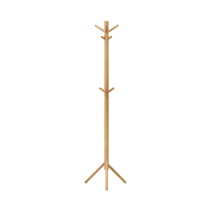 Vietnam High Quality Wood Coat Rack Stand Wholesale Clothes Hanger Bamboo Stand Wooden Tree Hanger Stand