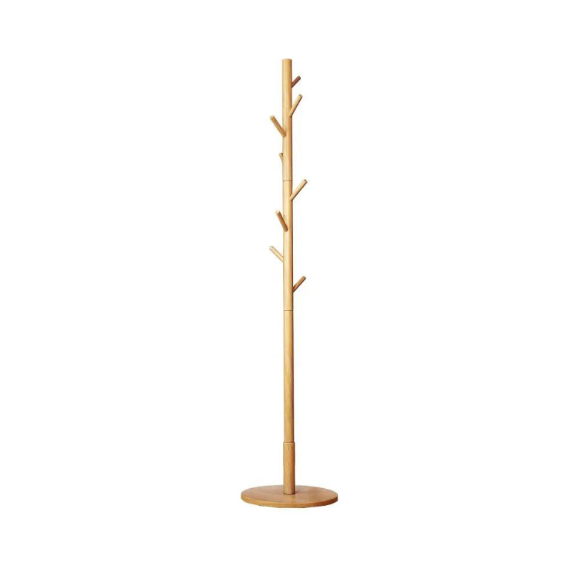 Vietnam High Quality Wood Coat Rack Stand Wholesale Clothes Hanger Bamboo Stand Wooden Tree Hanger Stand