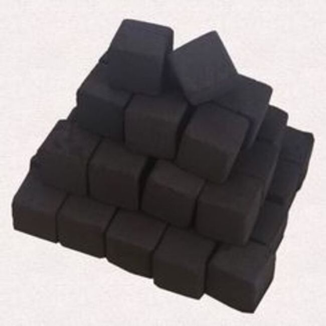 100% Natural Coconut Shell Charcoal Briquettes: Cube-Shaped, Best Grade for Hookah from Viet Nam