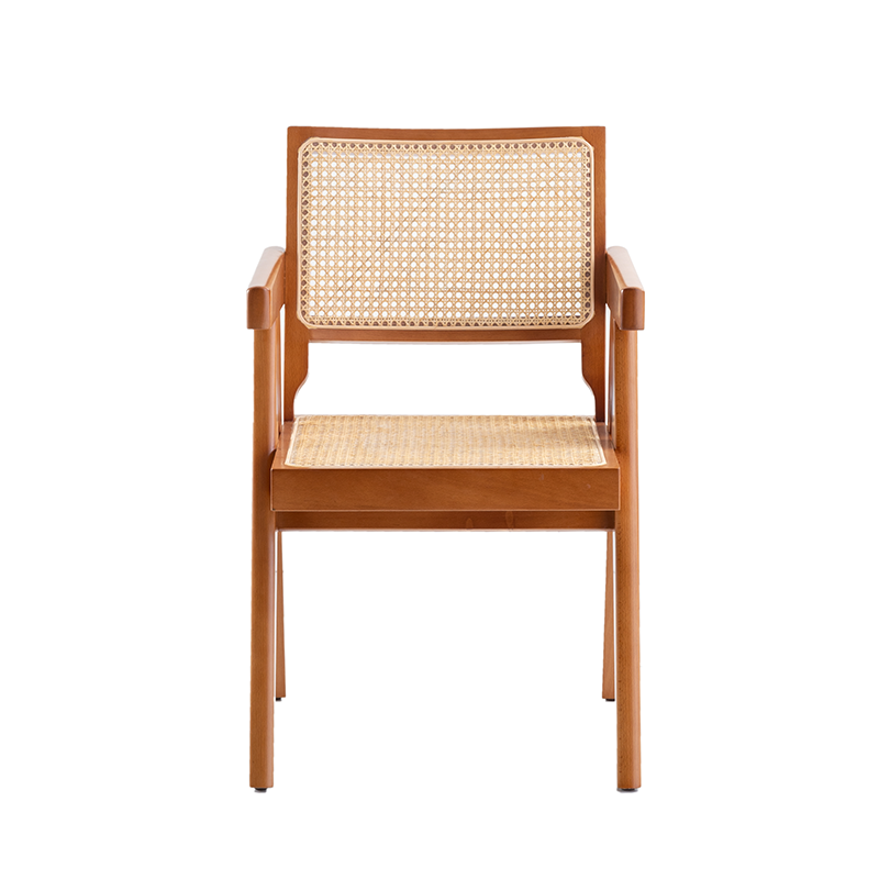 High quality Dining Chairs Modern Solid Teak Wood Acacia Wooden Outdoor Wood Arm Chair From Vietnam