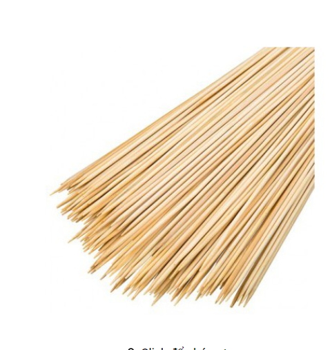 Round Bamboo Skewers Customization Variety BBQ Bamboo Stick