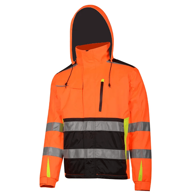 Wholesale Safety Outdoor Construction Engineer Uniforms Custom Workwear Reflective Hi Vis Hoodies With Competitive Price