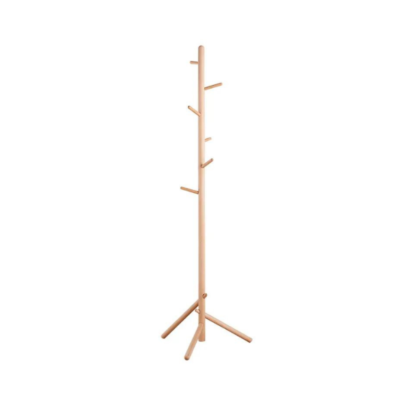 Wholesale Cloth Hanger Bamboo Stand From Vietnam of High Quality Custom Wood Coat Rack Stand