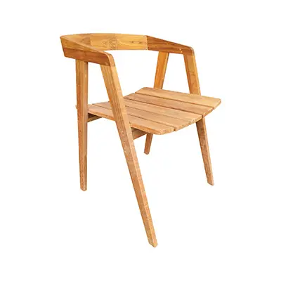 Modern Solid Wood Chair Y Back WishBone Design Solid Wooden Outdoor Dining Chair Dining Room Home Furniture Chair Supplier