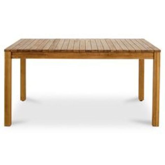 Simple rustic two-tiered home furniture made of solid oak wood, available in bulk as a custom wooden outdoor coffee table.