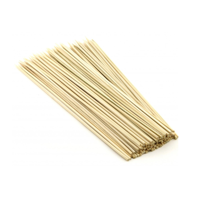 Round Bamboo Skewers Customization Variety BBQ Bamboo Stick