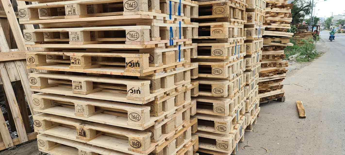 Wooden Pallet Manufacturer Cheap Price From Solid Wood Acacia Pine Eucalyptus