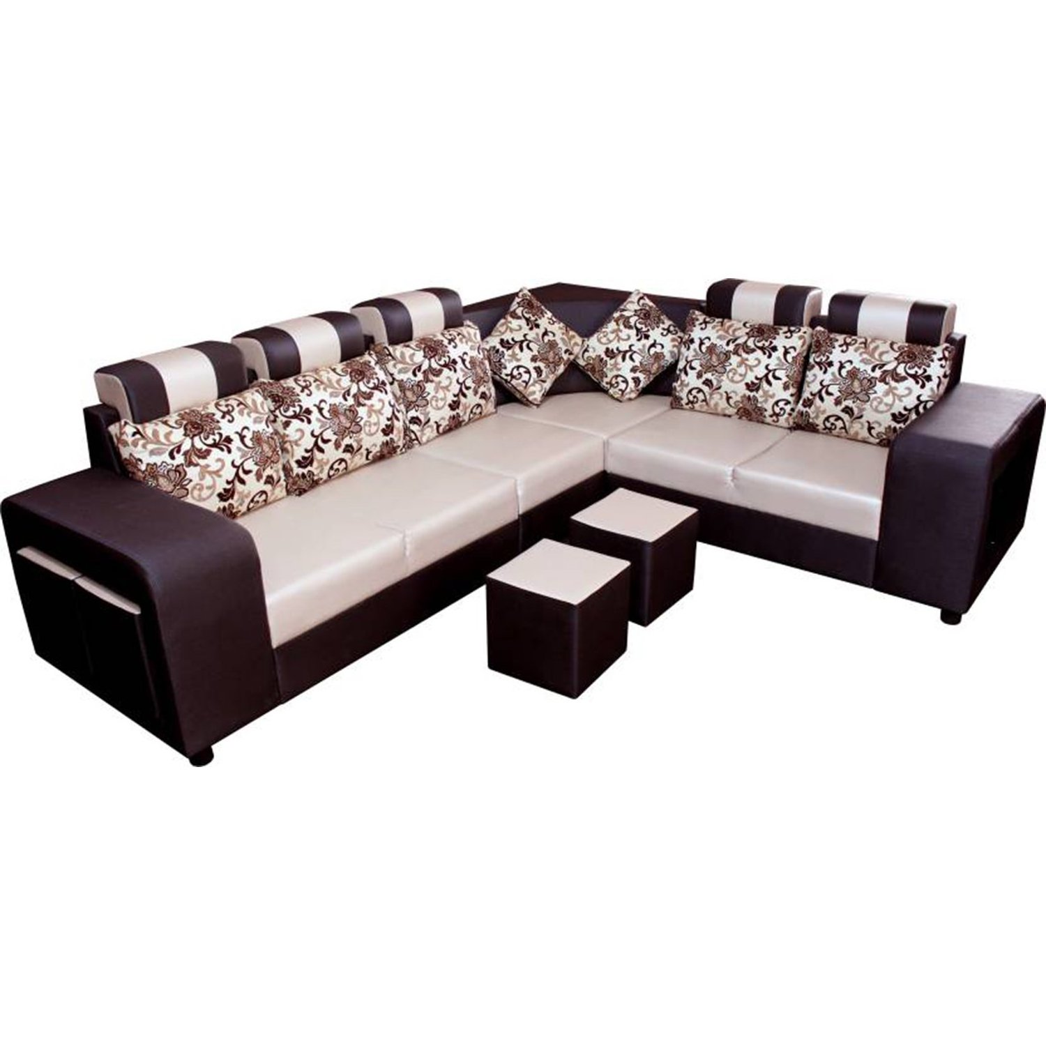 Cheap Price Couch Living Room Corner Leather Sofa Set