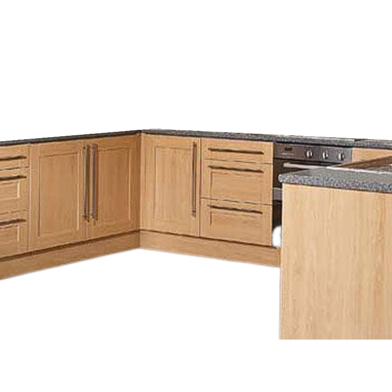 Classic Wood Furniture Kitchen Cabinet With Drawers Custom Design Kitchen Cupboard Wood DF Cabinet