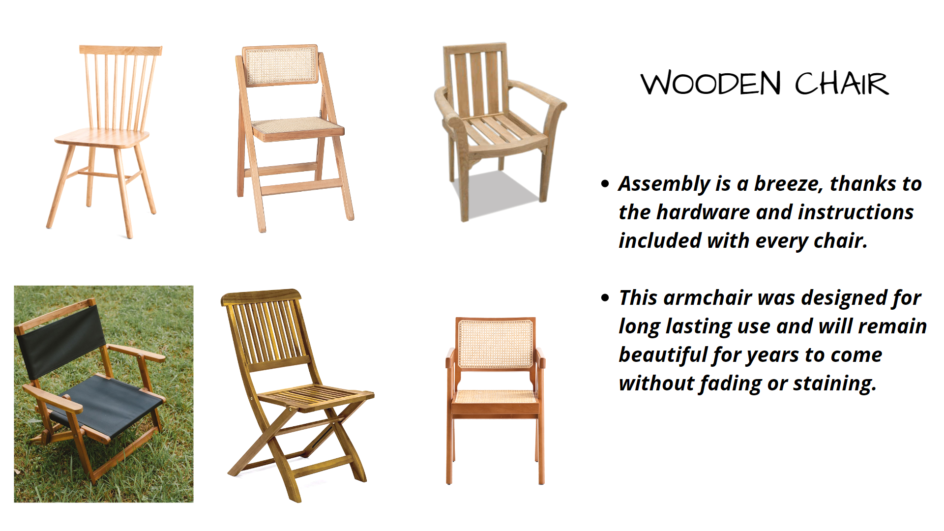 Modern Solid Wood Chair Y Back WishBone Design Solid Wooden Outdoor Dining Chair Dining Room Home Furniture Chair Supplier